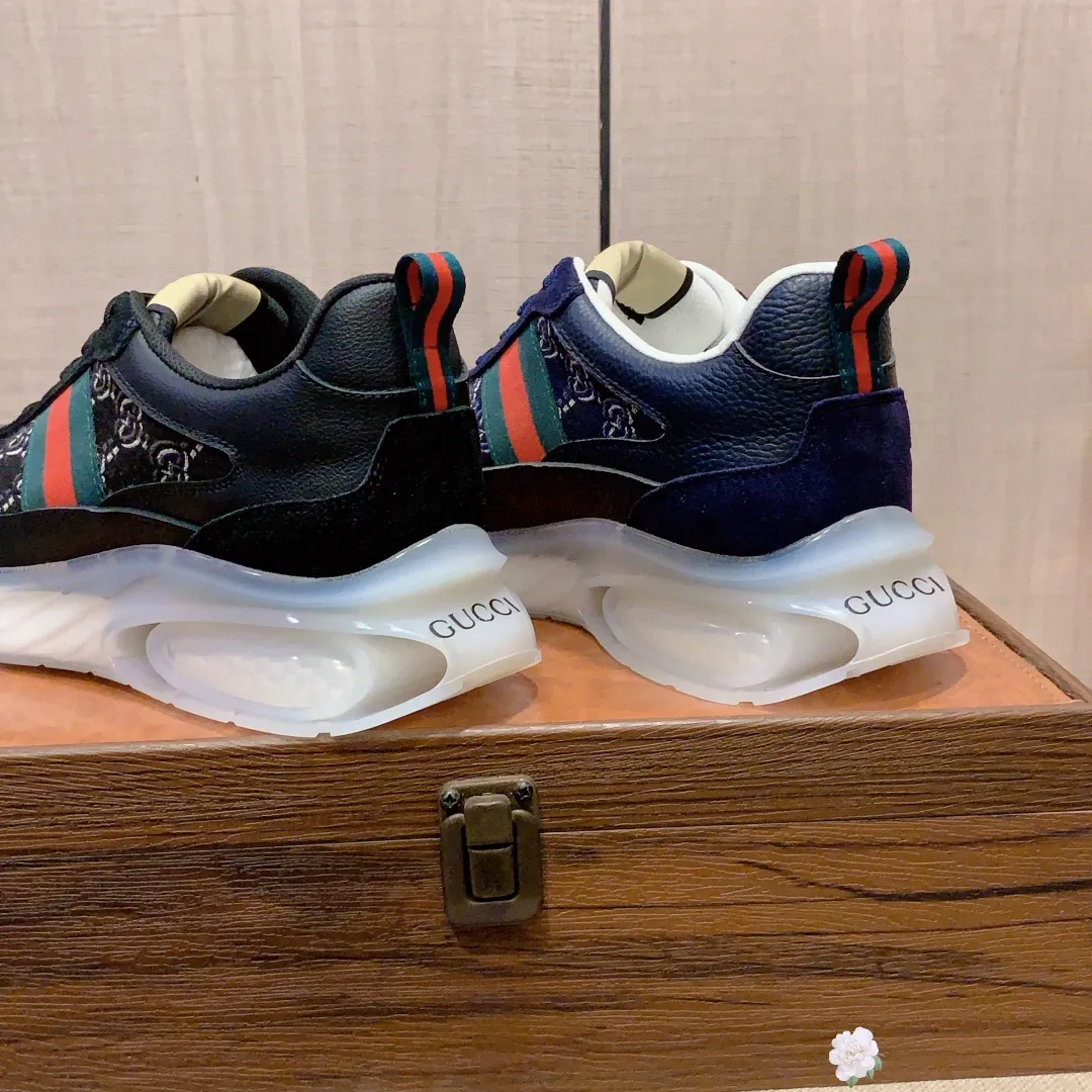 Men's men's shoes💰460💰💰🎩🎩[Lightning][Lightning] "Gucci*" The latest • popular casual shoes, top brand [seduce] luxury ~ purchasing agency, top ~ quality. [Strong] The upper is made of imported breathable cowhide with material ➕ breathable sheepskin feet (•) and fine workmanship. The original stylish and stylish soft rubber wear-resistant and non-slip outsole is light and comfortable on the feet. The real thing looks better when taken in real life. 013: code: 38-44, 4️⃣ colors